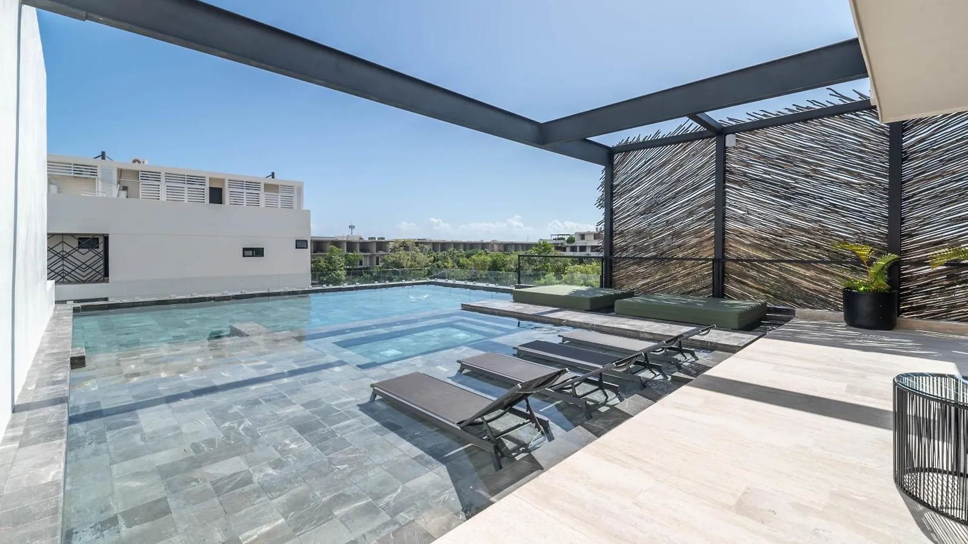 Lux 2Br With Rooftop Pool, Spa, Gym, Kids Playroom #229 Tulum 0*,
